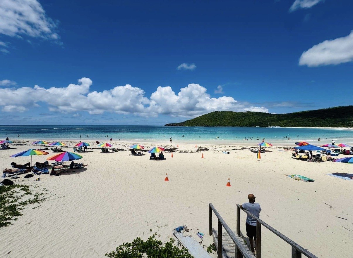 An open-water environment in Culebra